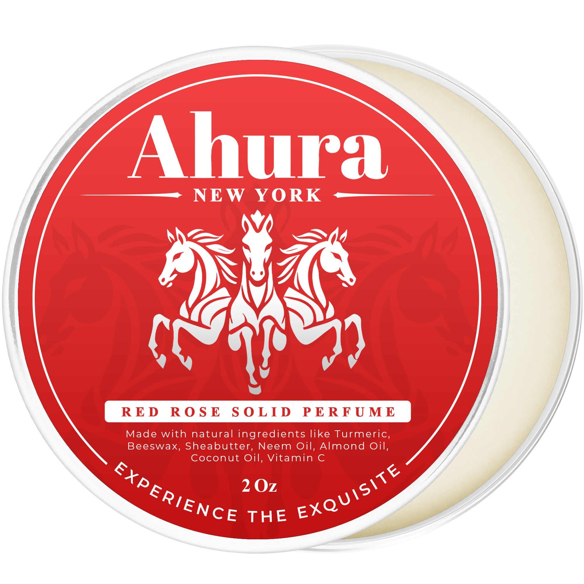 Ahura Rose Natural Herbal Solid Perfume