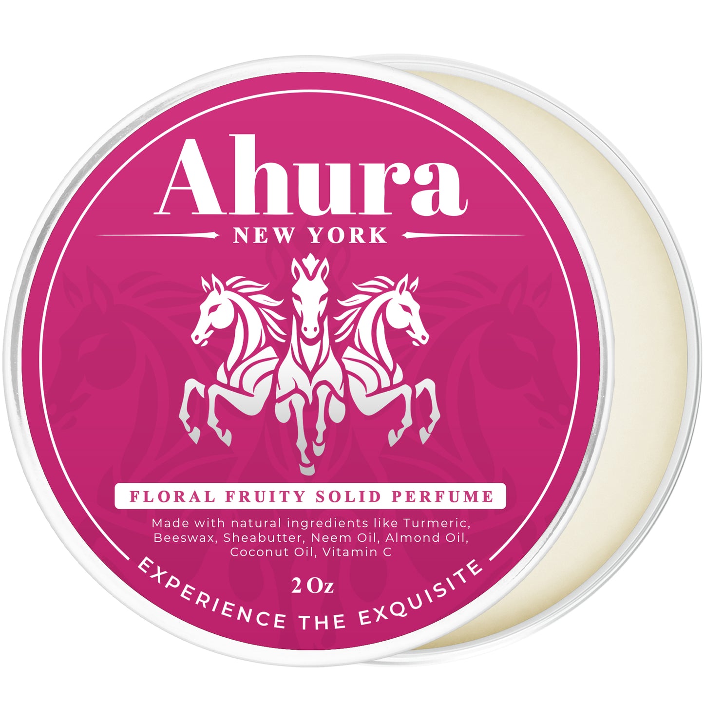 Ahura Fruity Floral Herbal Solid Perfume Gift Box