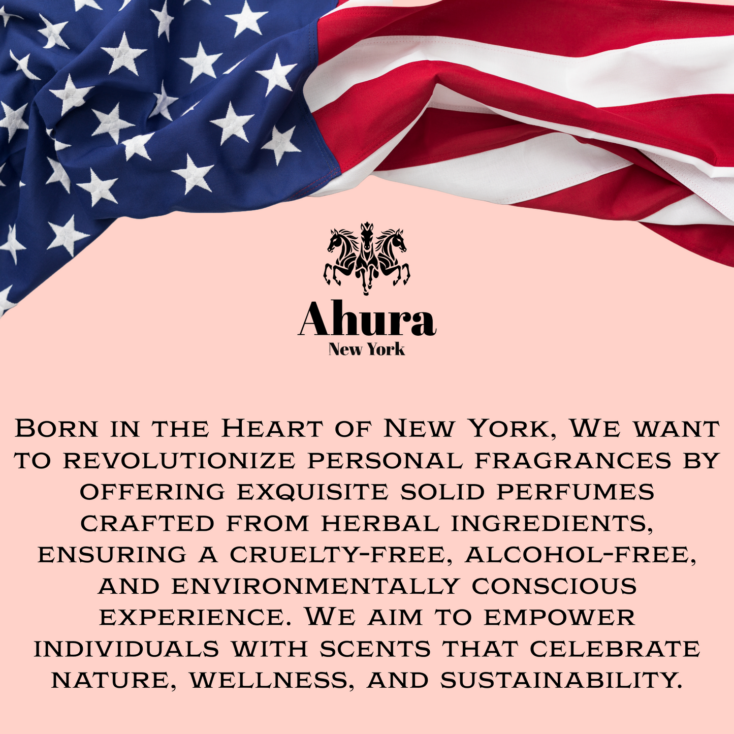 Ahura Herbal Alcohol Free Solid Perfume Balm Oriental Vanilla
