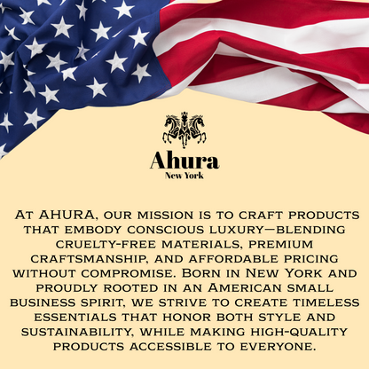Ahura Men Cruelty Free Handmade Wallet 