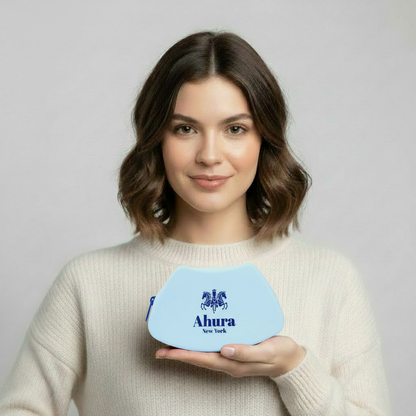 Ahura Silicone Boat Shape Cosmetic Travel Bag 
