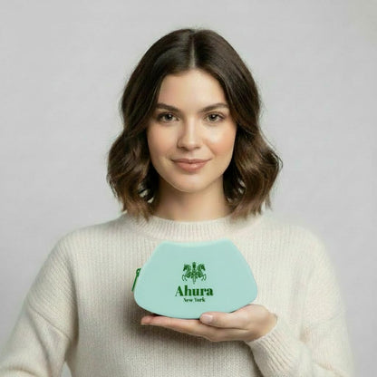 Ahura Silicone Boat Shape Cosmetic Travel Bag 