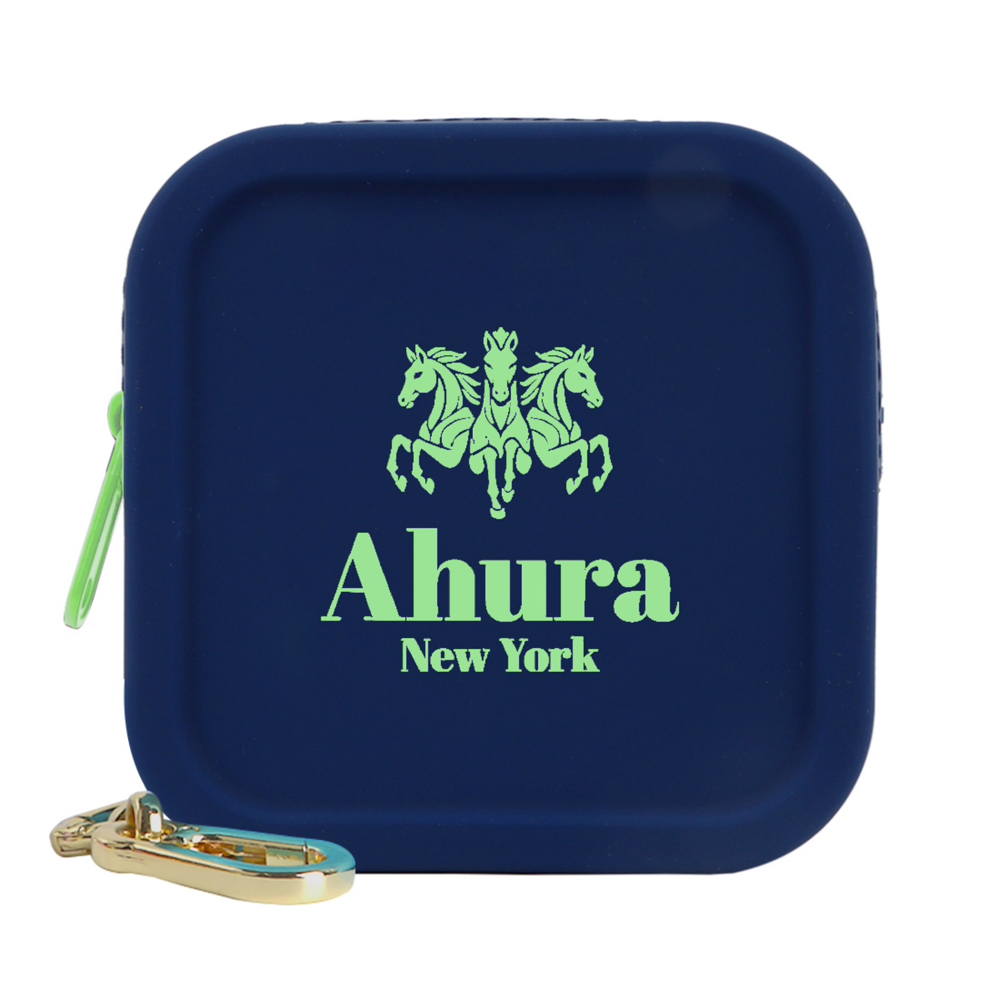 Ahura Navy Silicone, Toiletry, Cosmetic, Travel, Gym Pouch (Copy) (Copy)