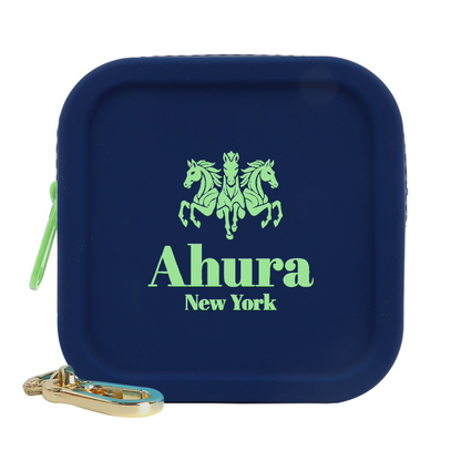 Ahura Navy Silicone, Toiletry, Cosmetic, Travel, Gym Pouch (Copy) (Copy)