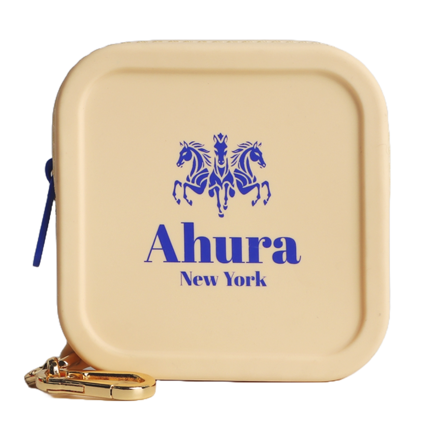 Ahura Beige Silicone, Toiletry, Cosmetic, Travel, Gym Pouch (Copy)