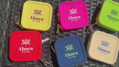 Ahura Navy Silicone, Toiletry, Cosmetic, Travel, Gym Pouch (Copy) (Copy)